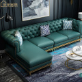 cowhide leather chesterfield modern sectionals sofas